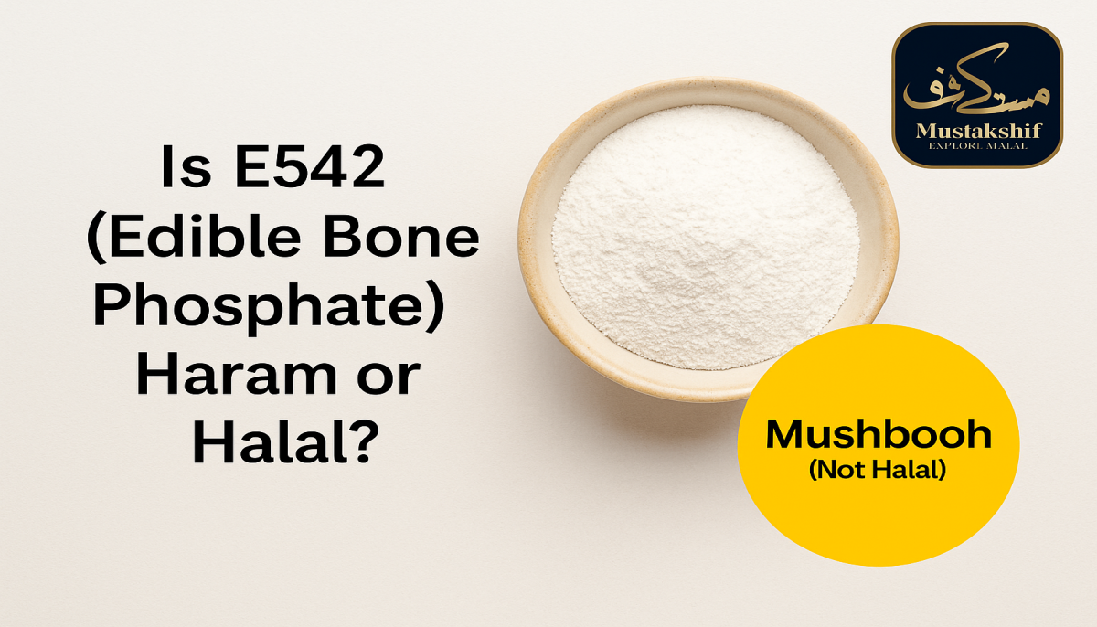 Is E542 (Edible Bone Phosphate)  Haram Or Halal? 
