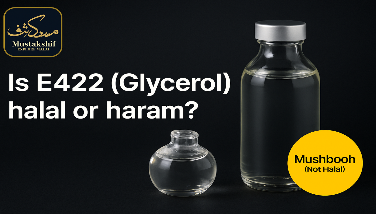  Is E422 (Glycerol) Halal Or Haram? 