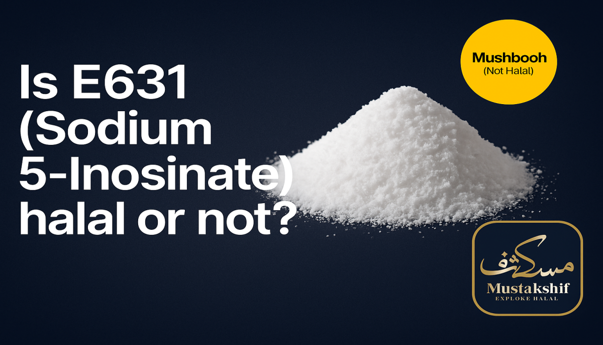 Is E631 (Sodium 5-Inosinate) Halal Or Not? 
